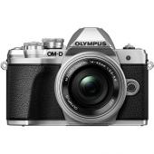 Фотоапарат Olympus OM-D E-M10 Mark III Silver тяло + Обектив Olympus M.Zuiko Digital ED 14-42mm f/3.5-5.6 EZ