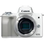 Фотоапарат Canon EOS M50 White Тяло + Памет SDHC Toshiba EXCERIA 16GB (Class 10)