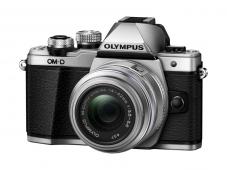 Фотоапарат Olympus OM-D E-M10 Mark II Silver тяло + Обектив Olympus M.Zuiko Digital 14-42mm f/3.5-5.6 II R + Батерия JUPIO LI-ION (заместител на Olympus BLS5 / BLS50)