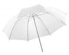 Бял дифузен чадър Visico UB-001 110 см